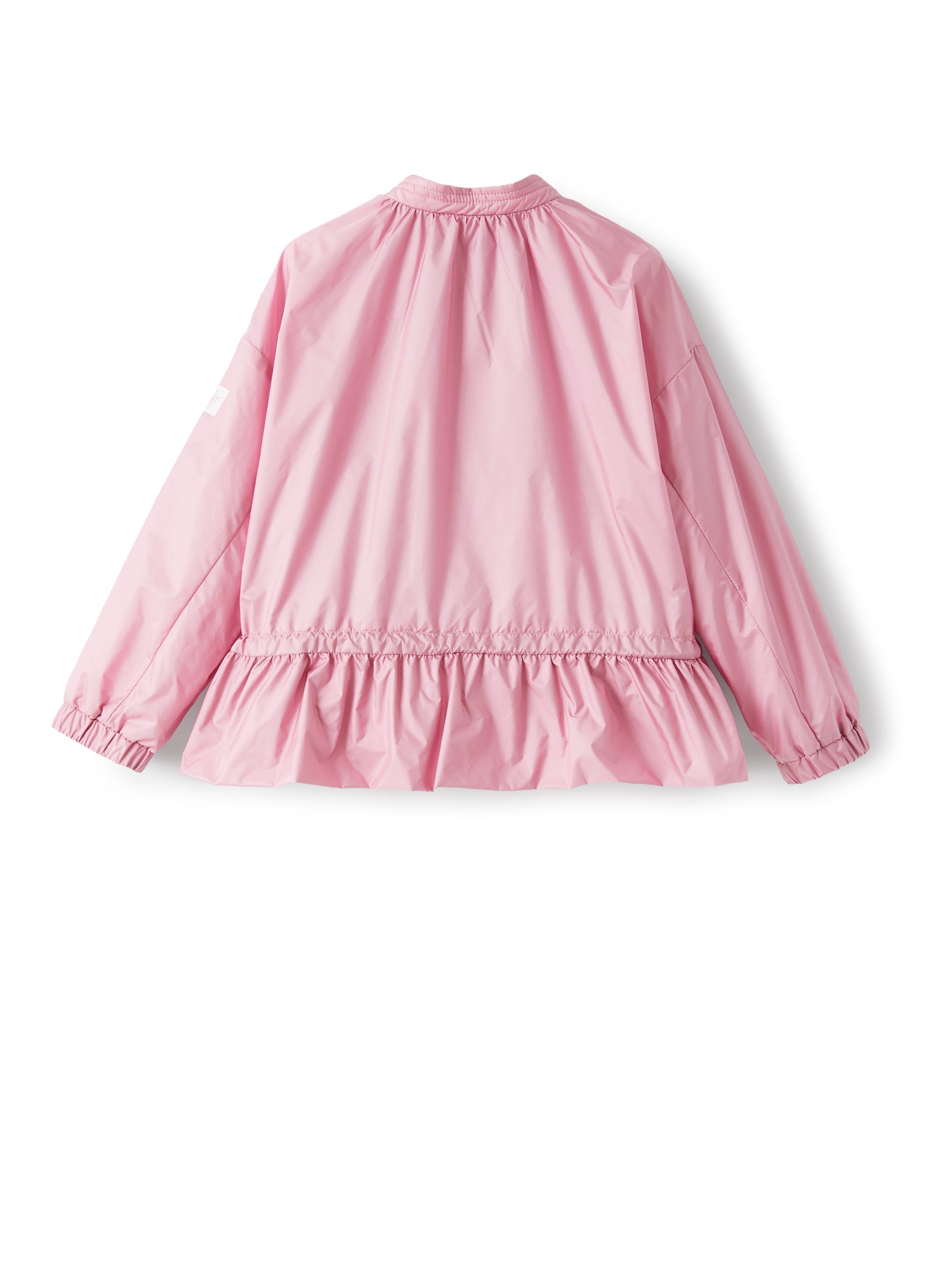 Giacca in nylon taffetà rosa