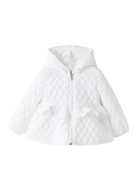 Giacca in eco-padding con cappuccio