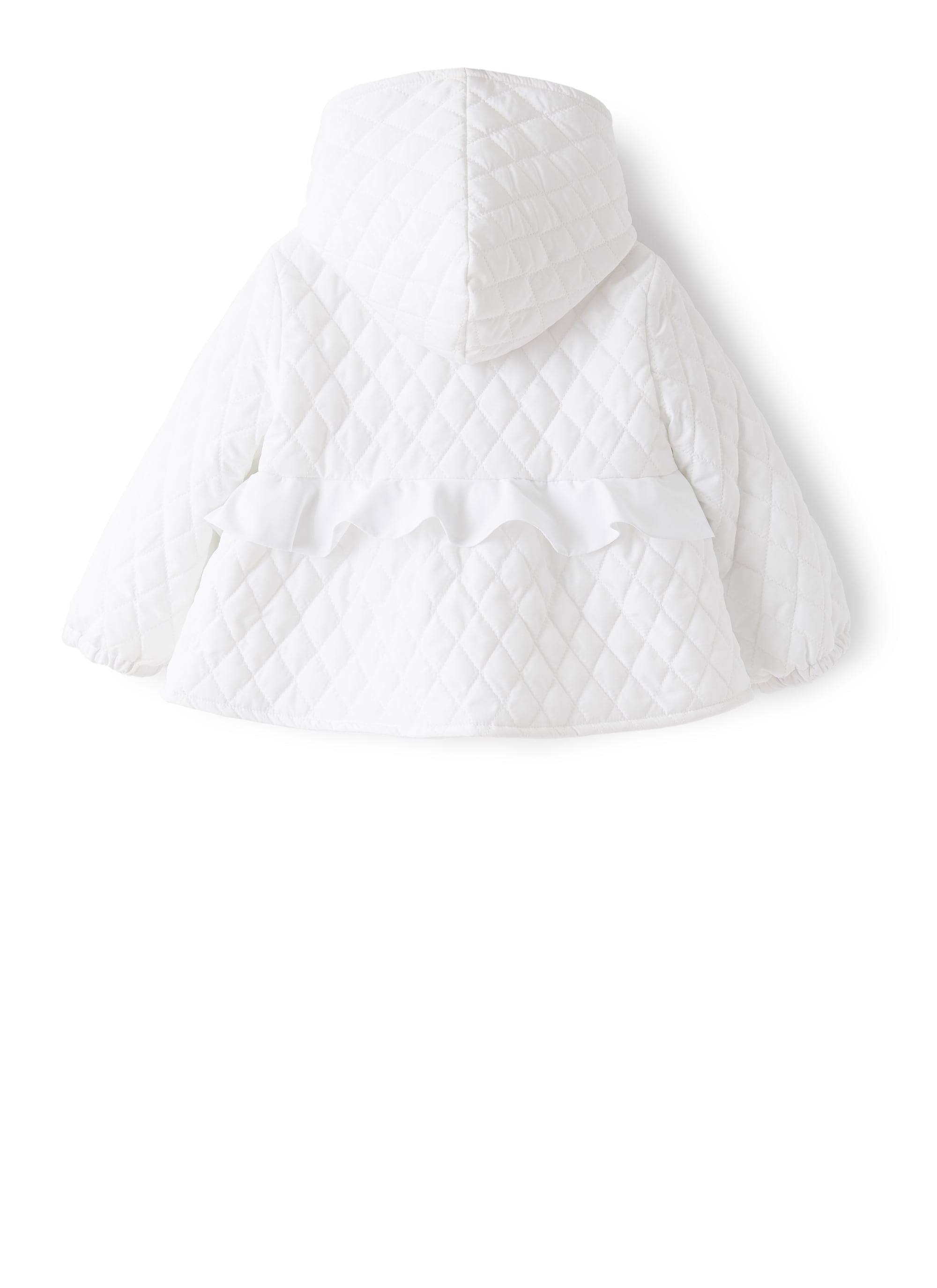 Giacca in eco-padding con cappuccio