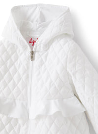 Giacca in eco-padding con cappuccio