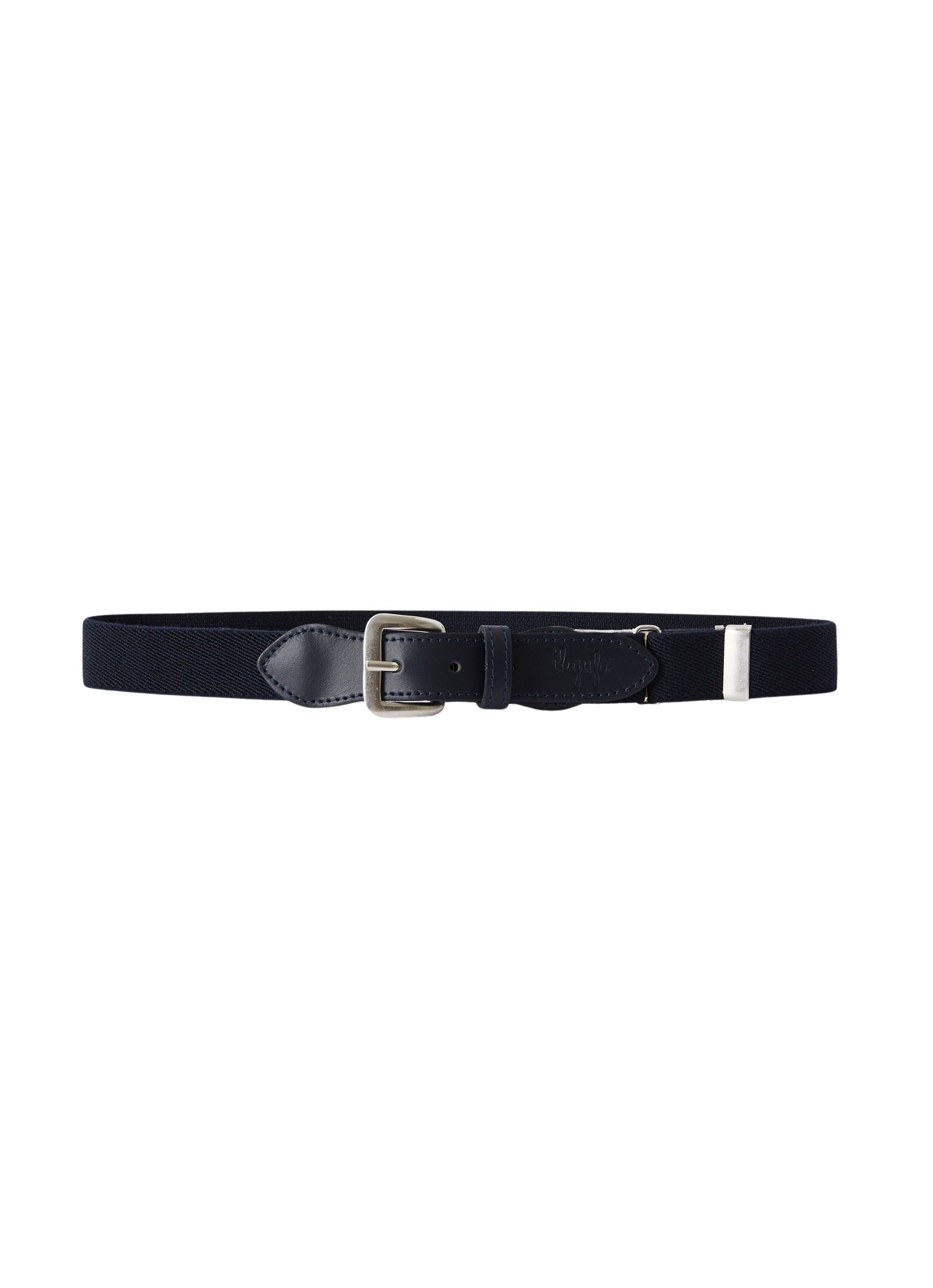Cintura elastica blu