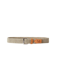 Cintura intrecciata beige