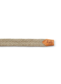 Cintura intrecciata beige