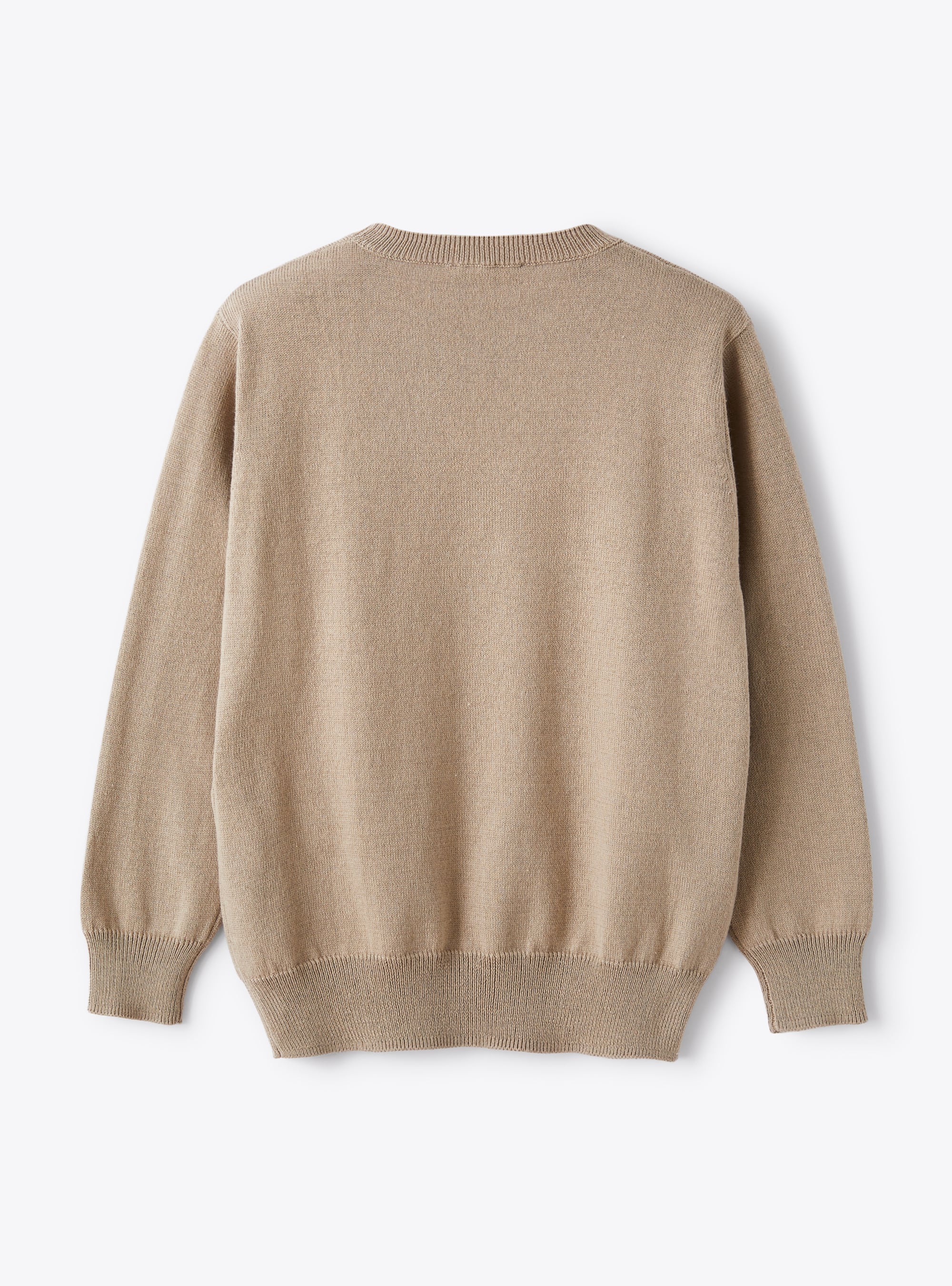 Long-sleeved jumper - Sand