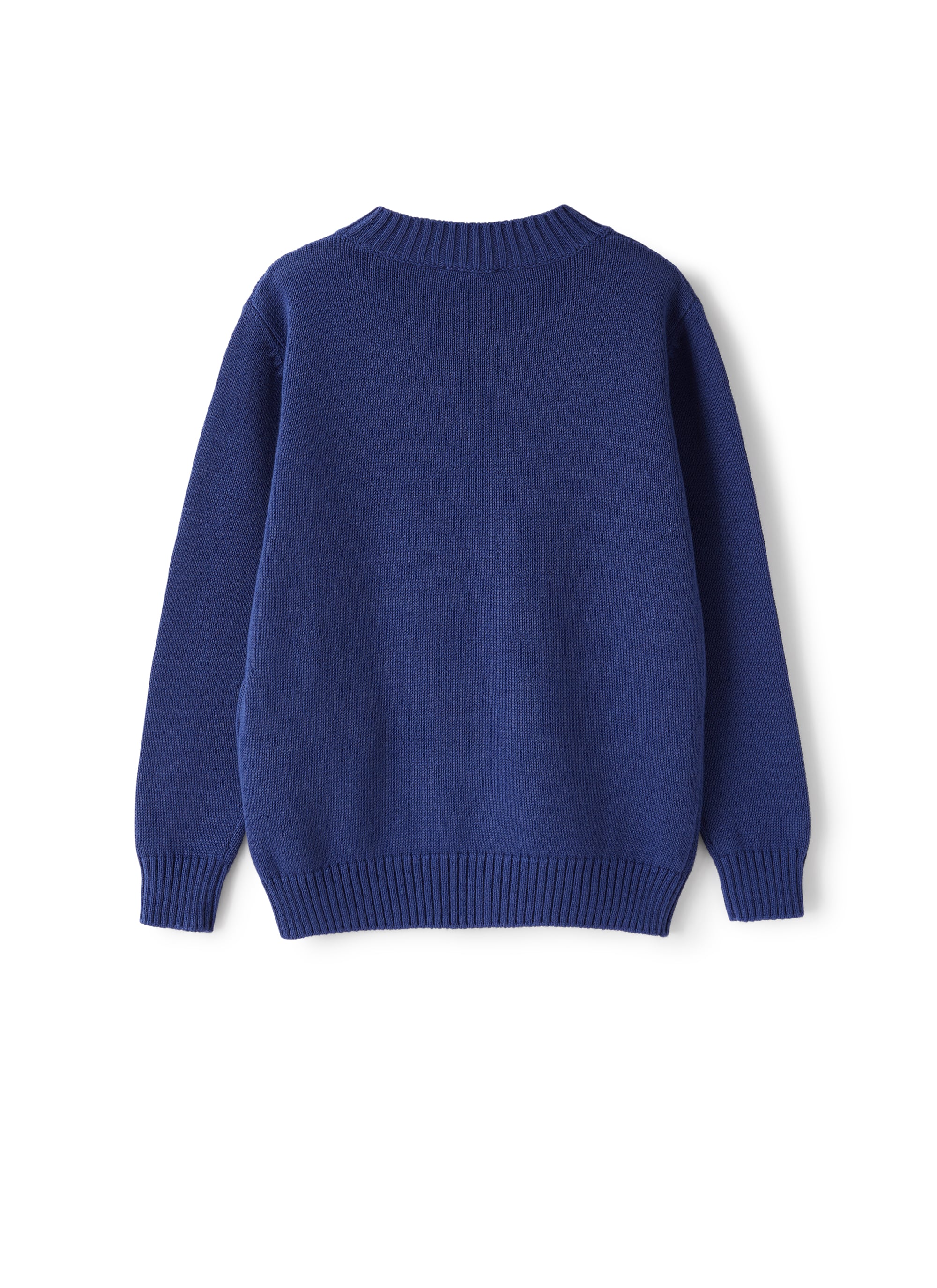 Maglione jacquard con marinaio