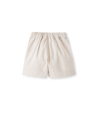 Bermuda in seersucker beige