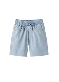 Bermuda in popeline azzurro