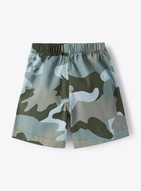 Camouflage Bermuda shorts - Powder Blue