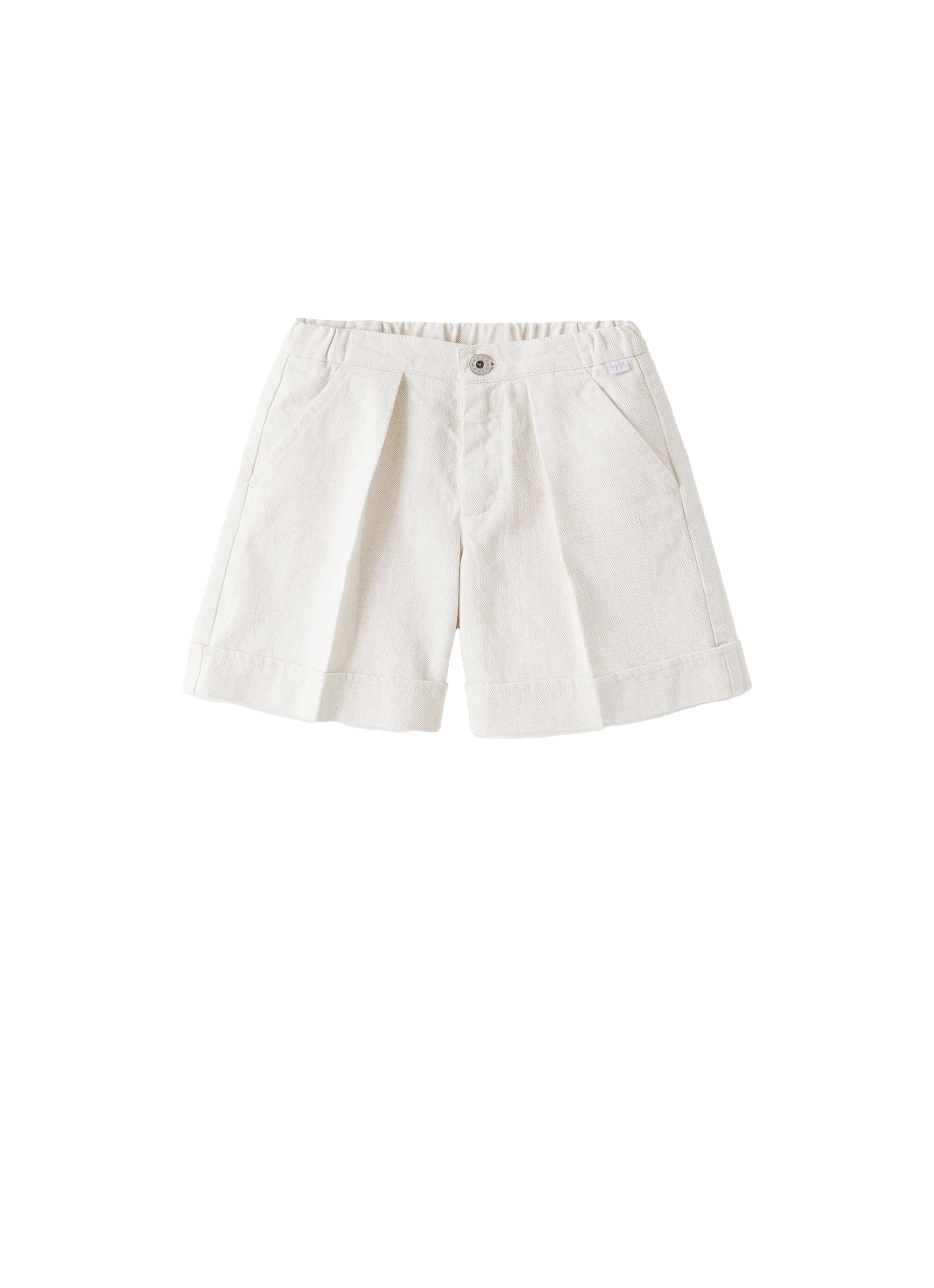 Denim Bermuda shorts - Shell