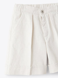 Denim Bermuda shorts - Shell