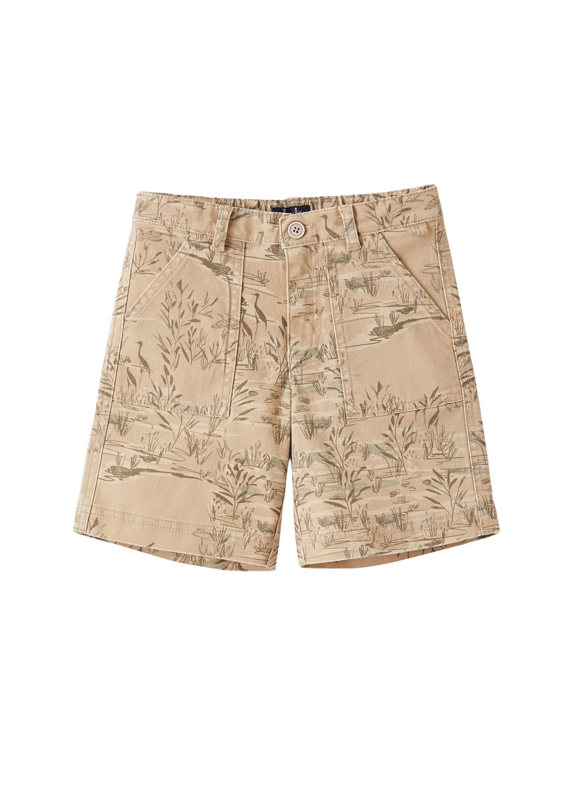 Bermuda in canvas stampa palude