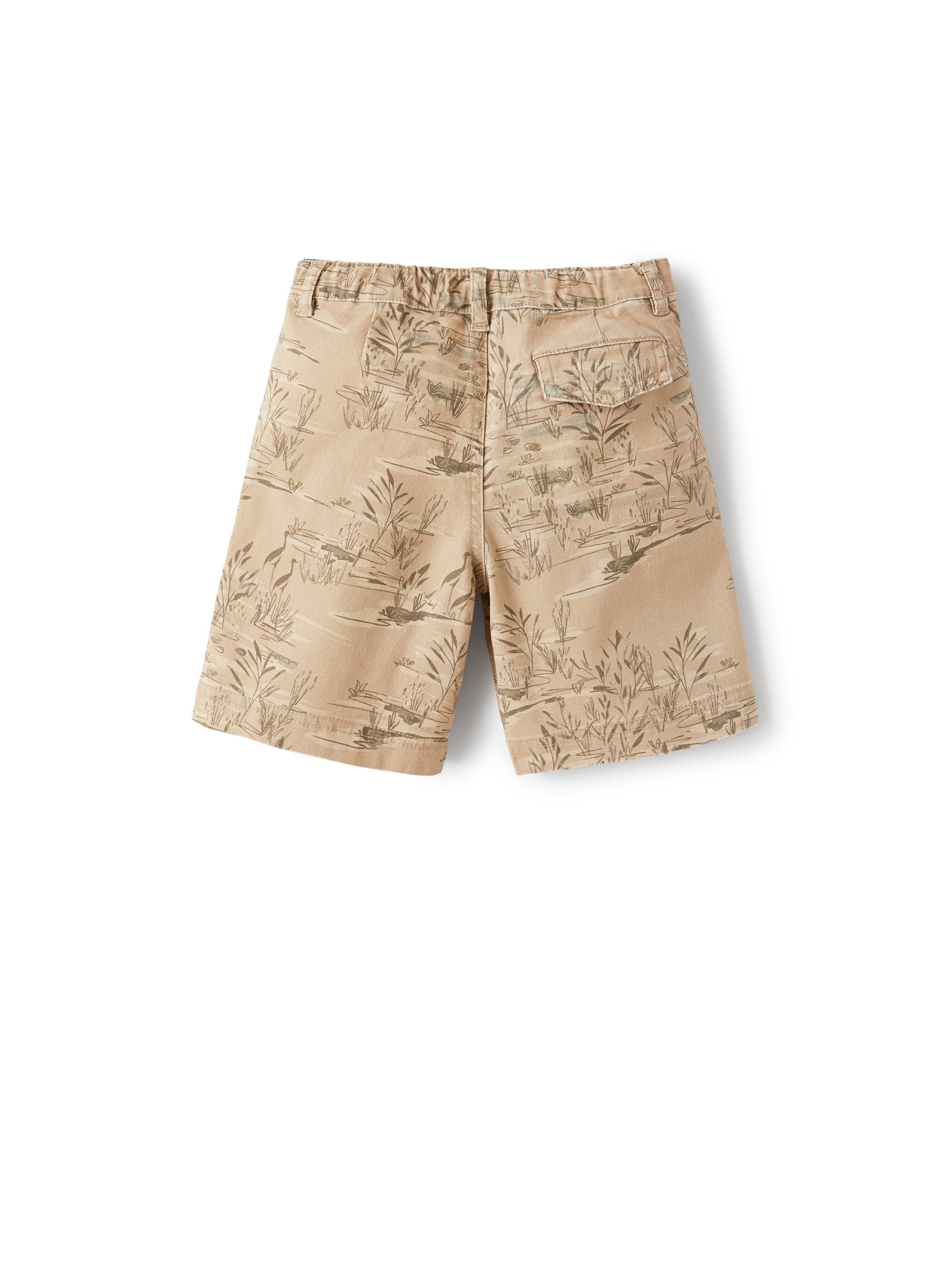 Bermuda in canvas stampa palude