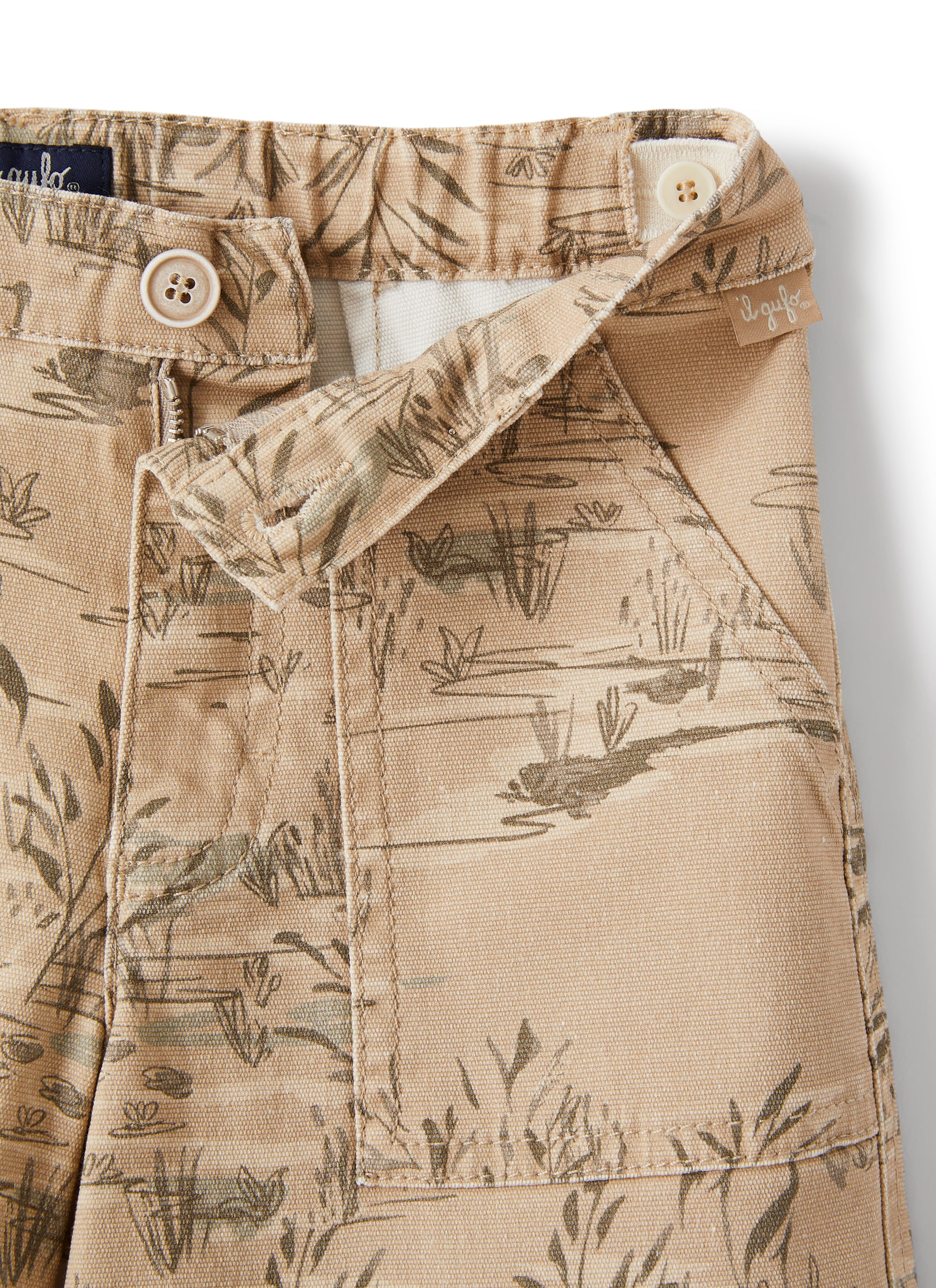 Bermuda in canvas stampa palude