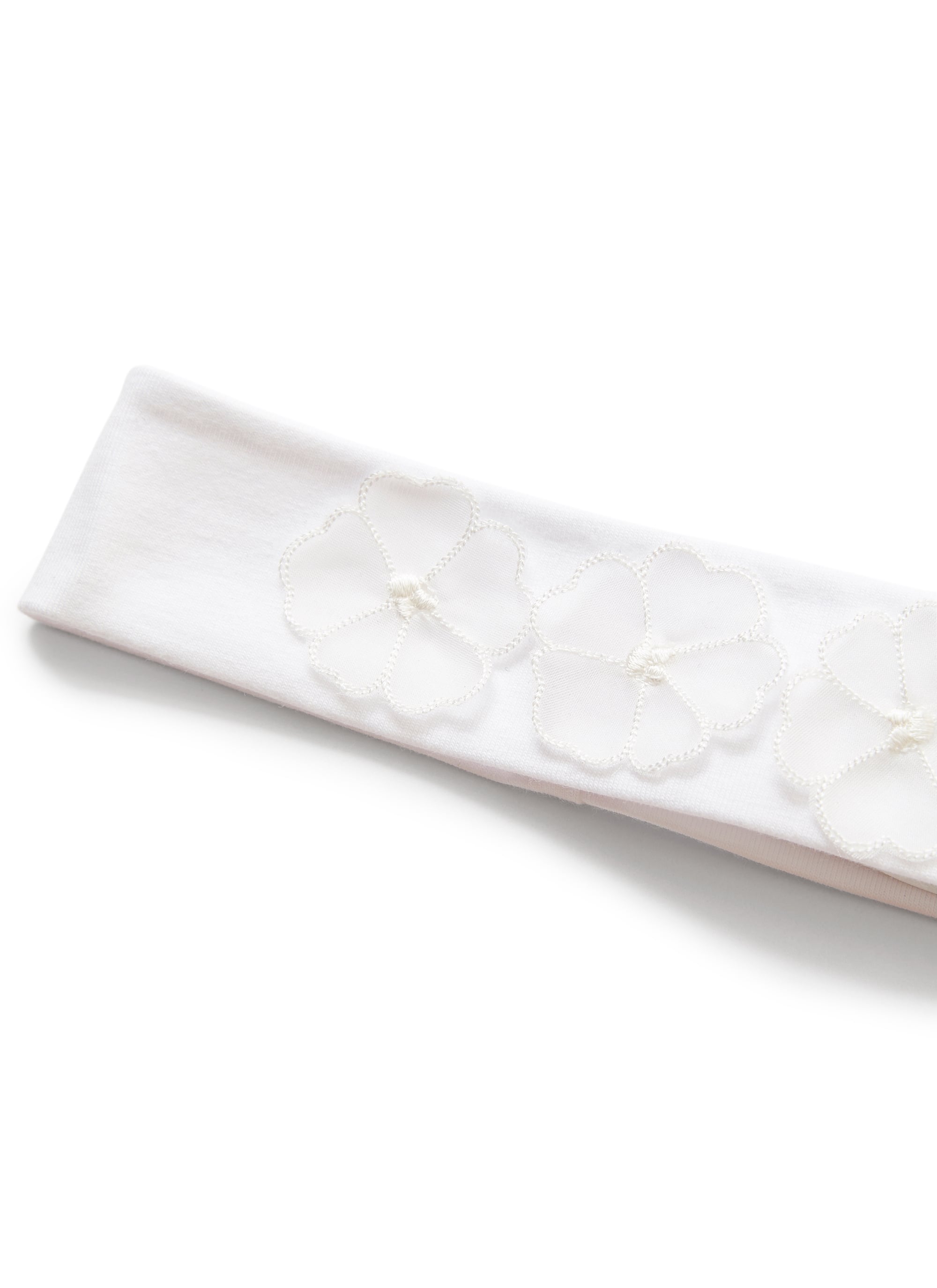 Fascetta da neonata con fiori