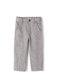 Linen trousers - Stone Grey