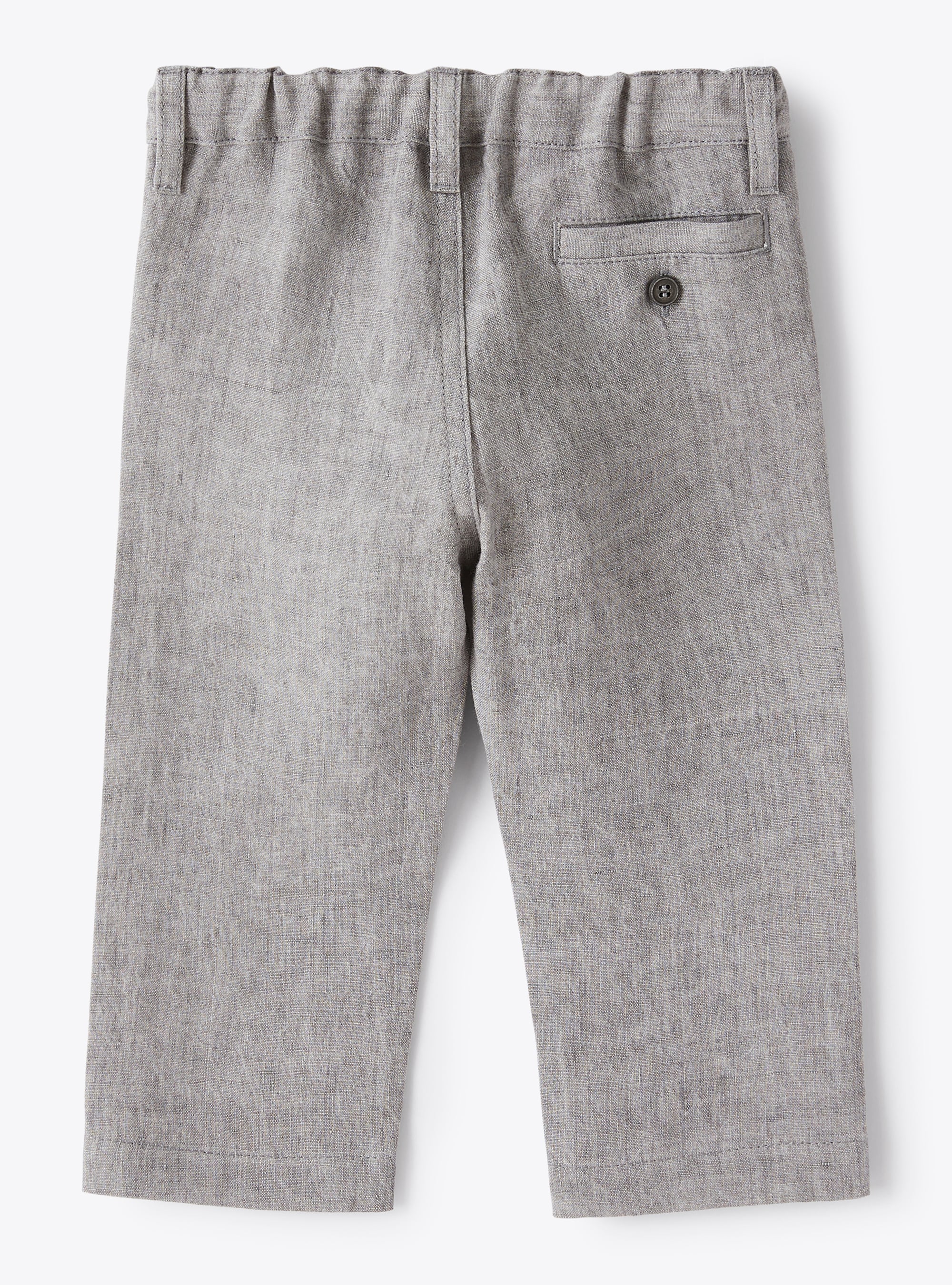 Linen trousers - Stone Grey