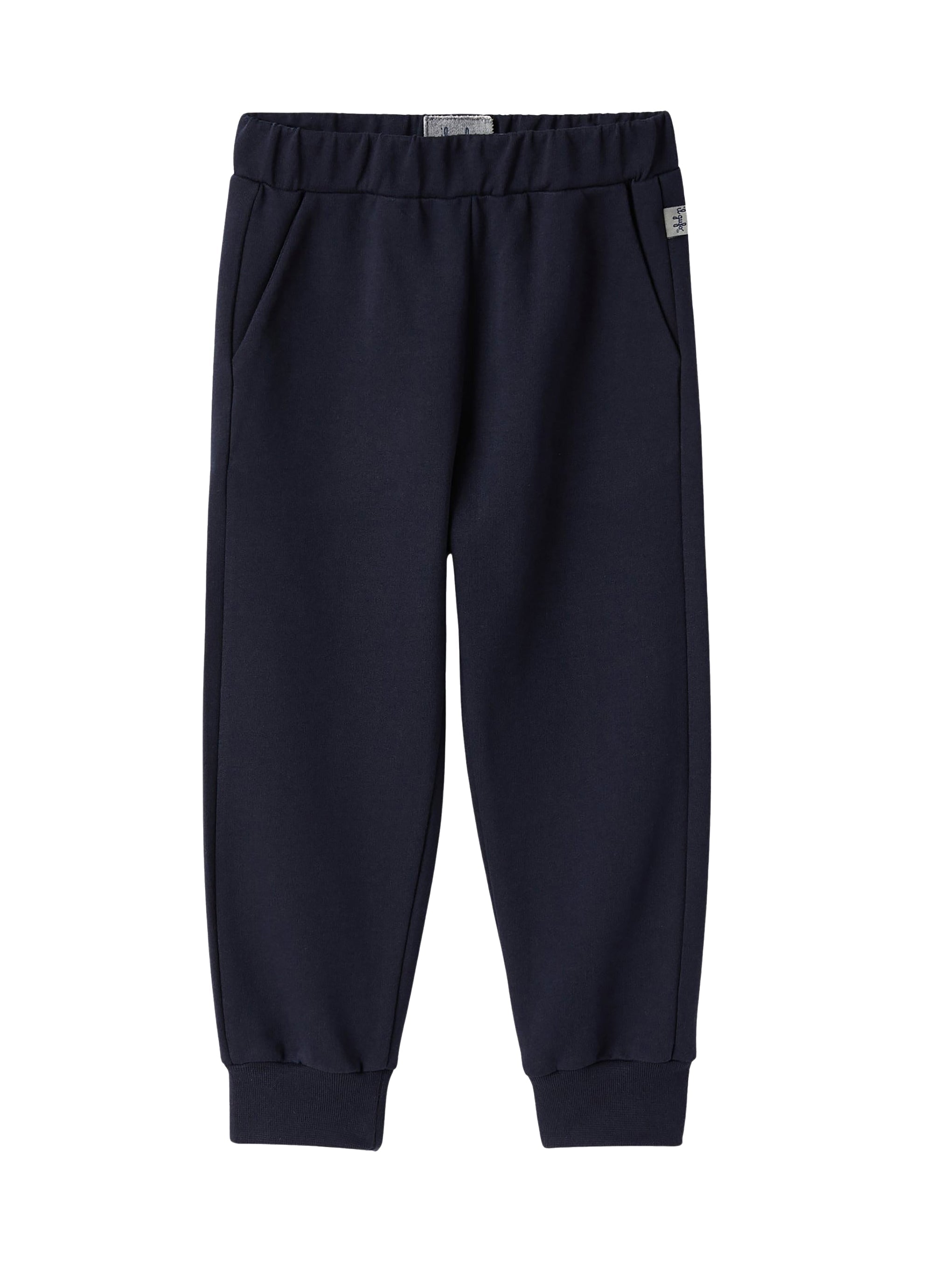 Joggers in felpa blu