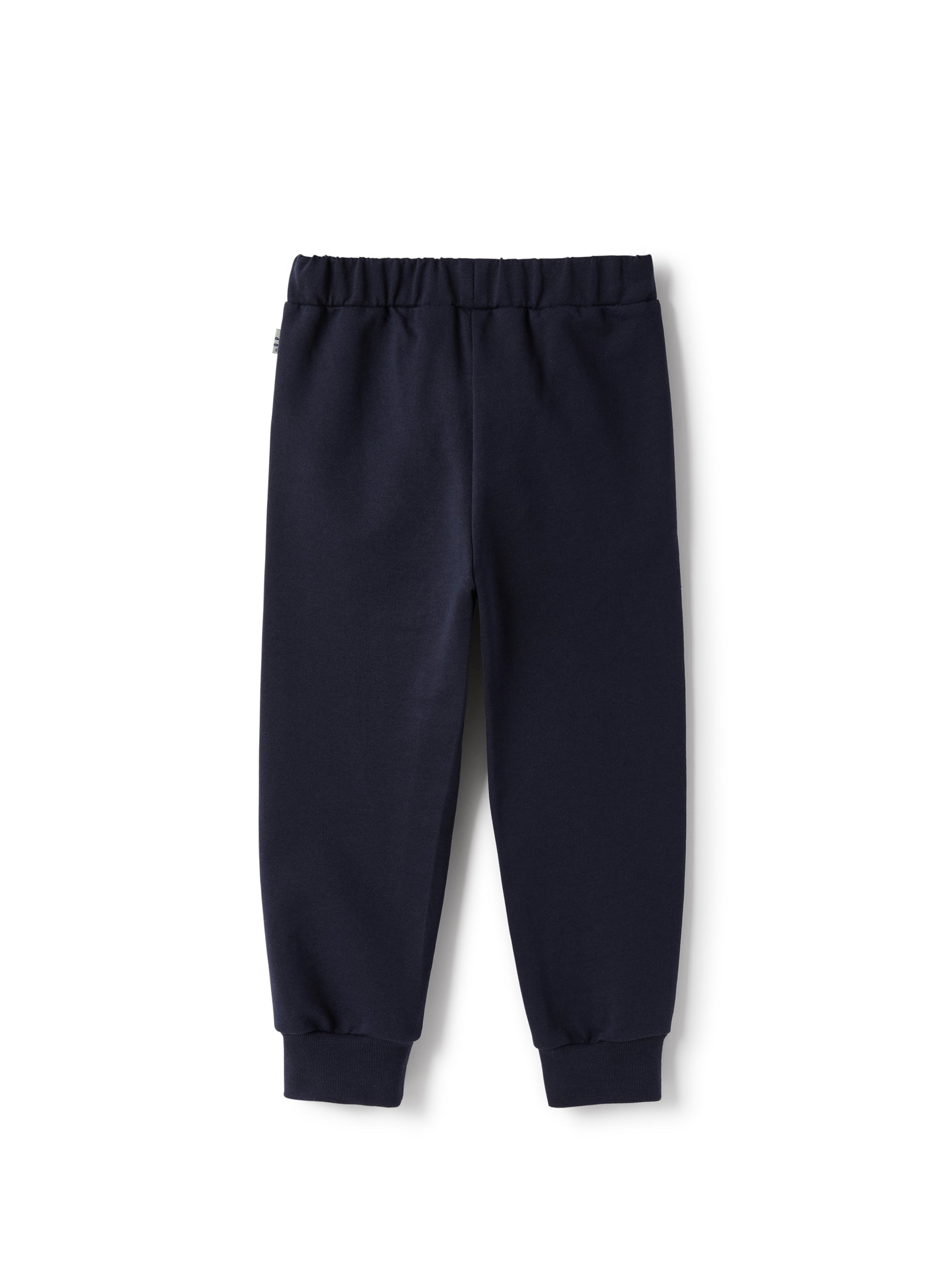 Joggers in felpa blu