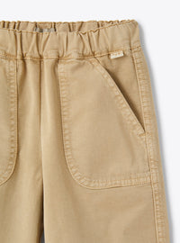 Baggy trousers - Dark Beige