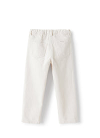Pantalone in bull di lino cotone