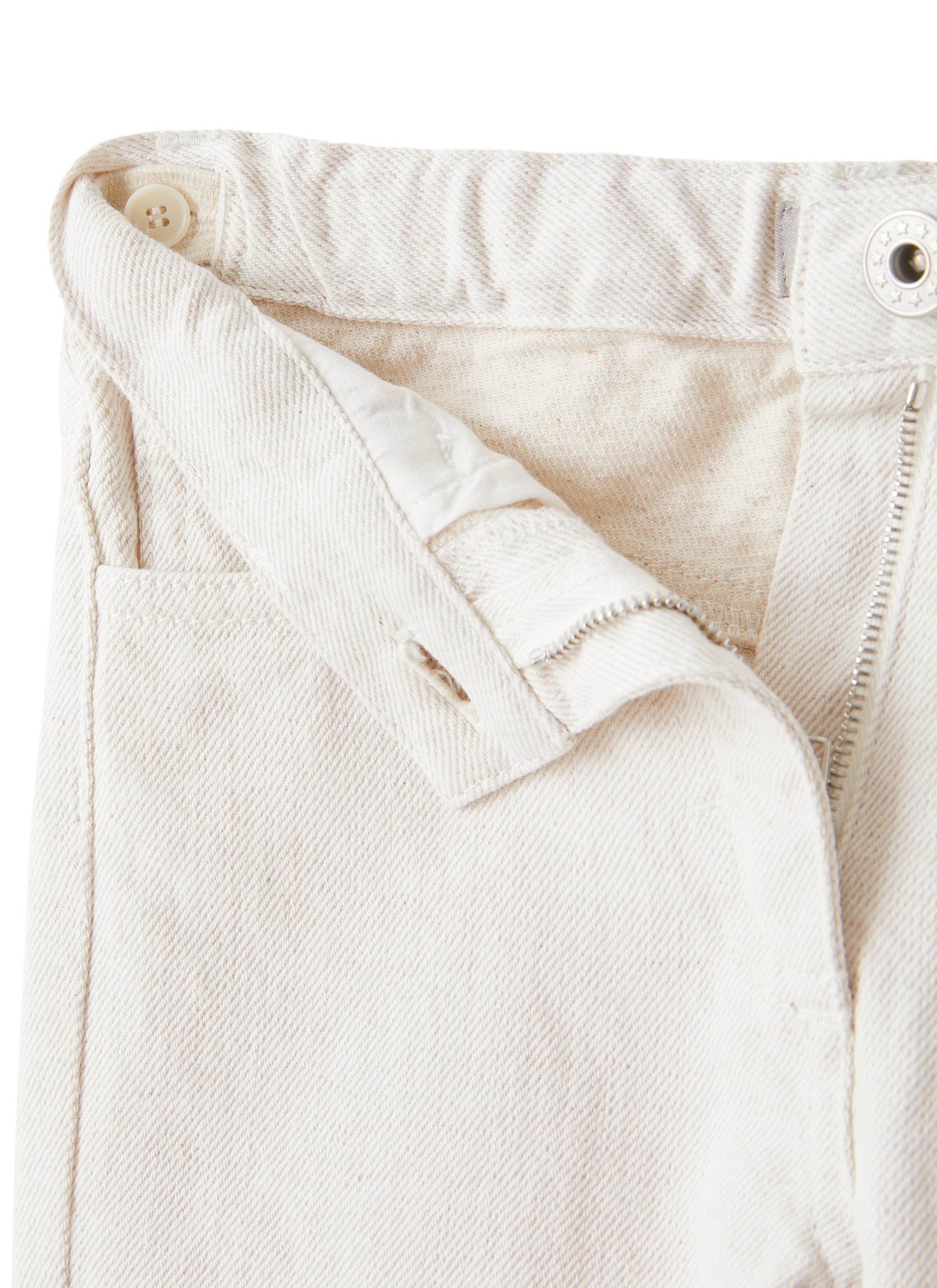 Pantalone in bull di lino cotone