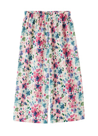 Pantalone capri con stampa fiori