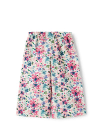 Pantalone capri con stampa fiori