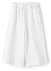 Pantalon en molleton - White