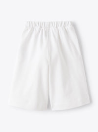 Pantalon en molleton - White