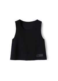 Short tank top - Black