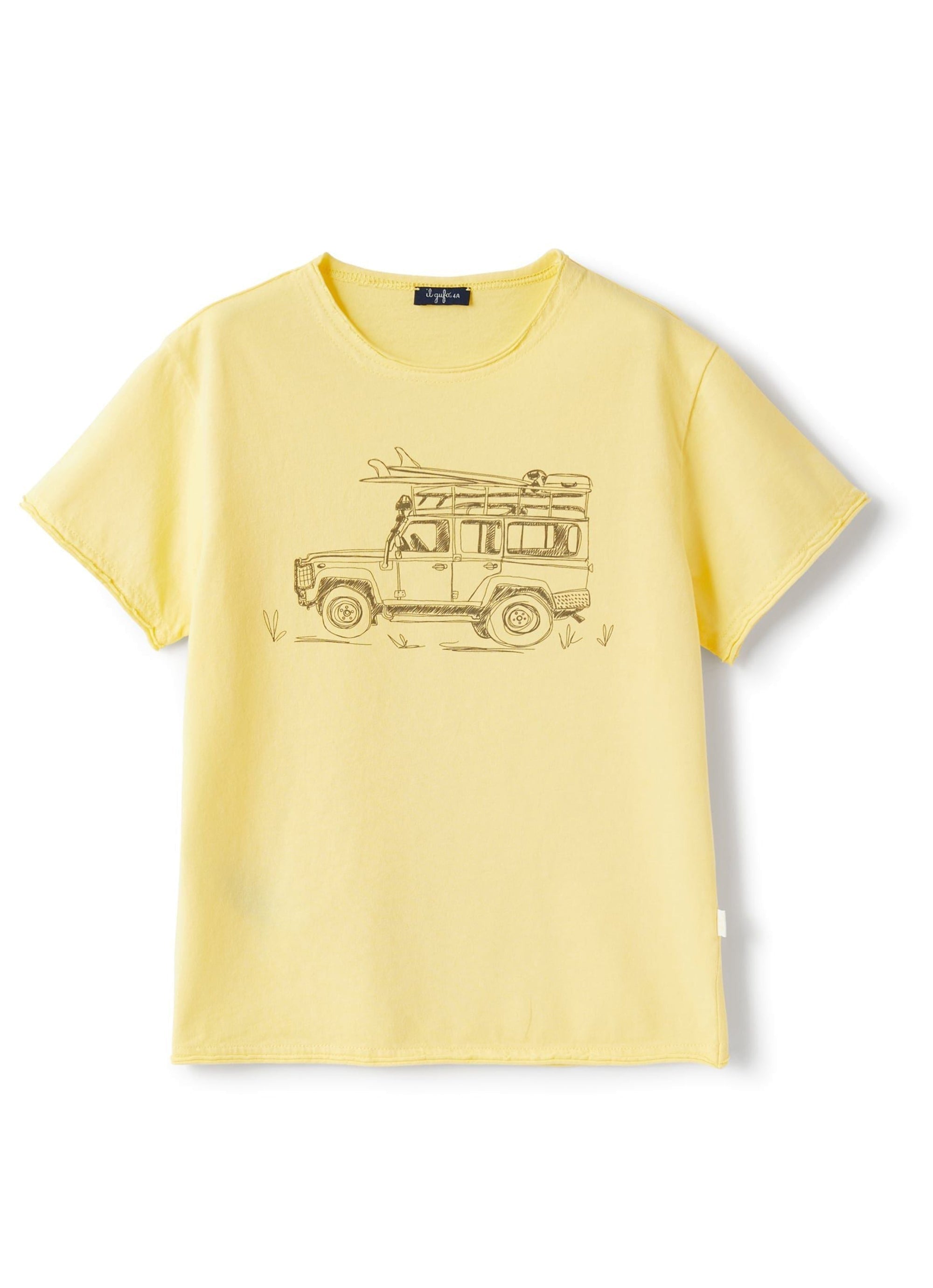 T-shirt teint dans la masse - Chick Yellow & Green