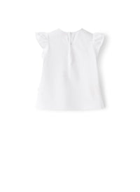 T-shirt da neonata con stampa elefante