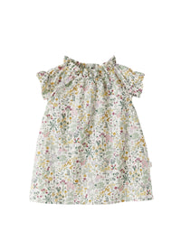Top smanicato in tessuto Liberty Fabrics