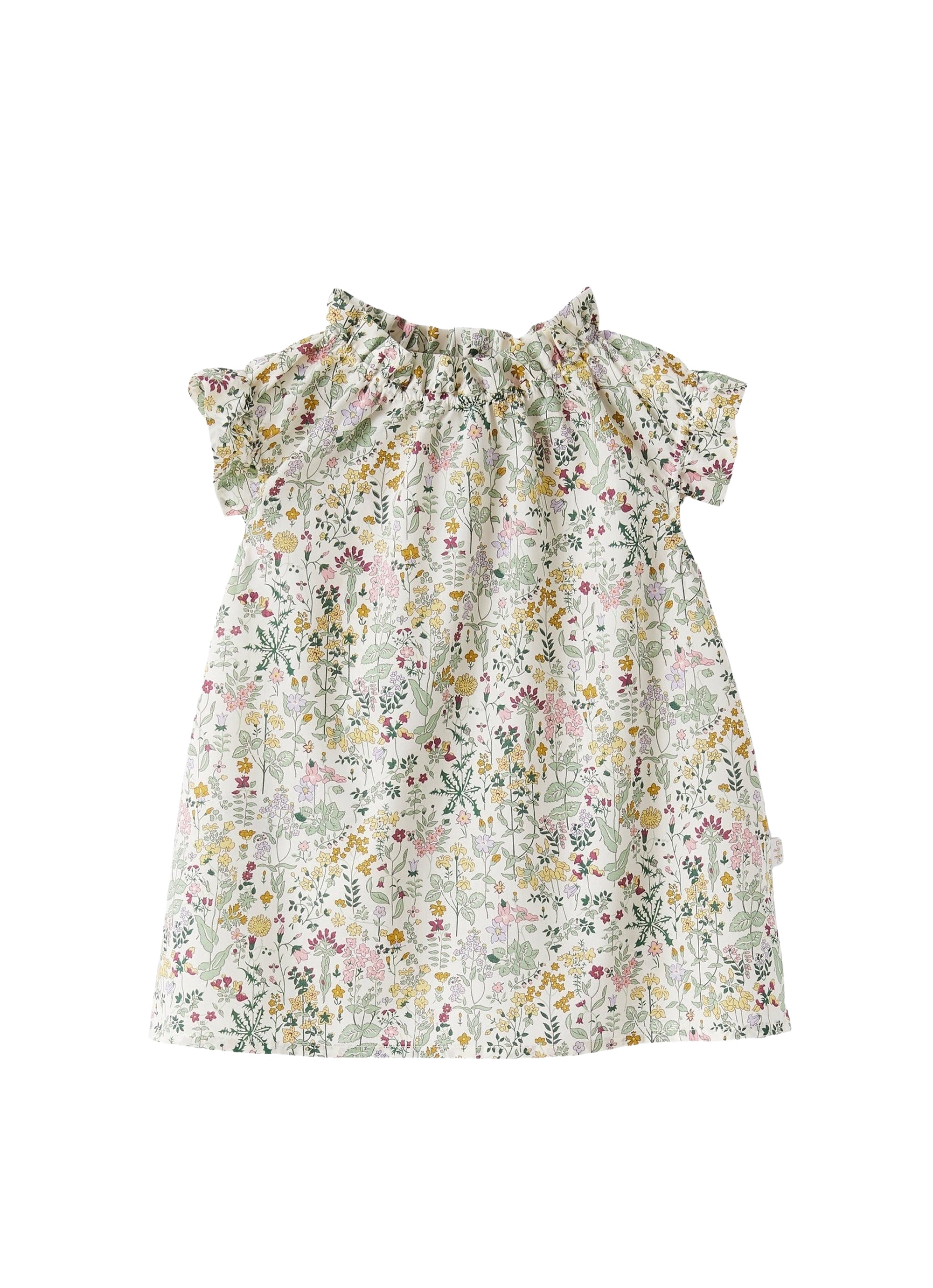 Top smanicato in tessuto Liberty Fabrics