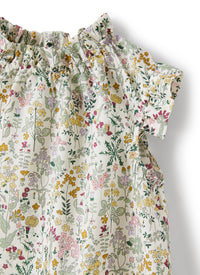 Top smanicato in tessuto Liberty Fabrics