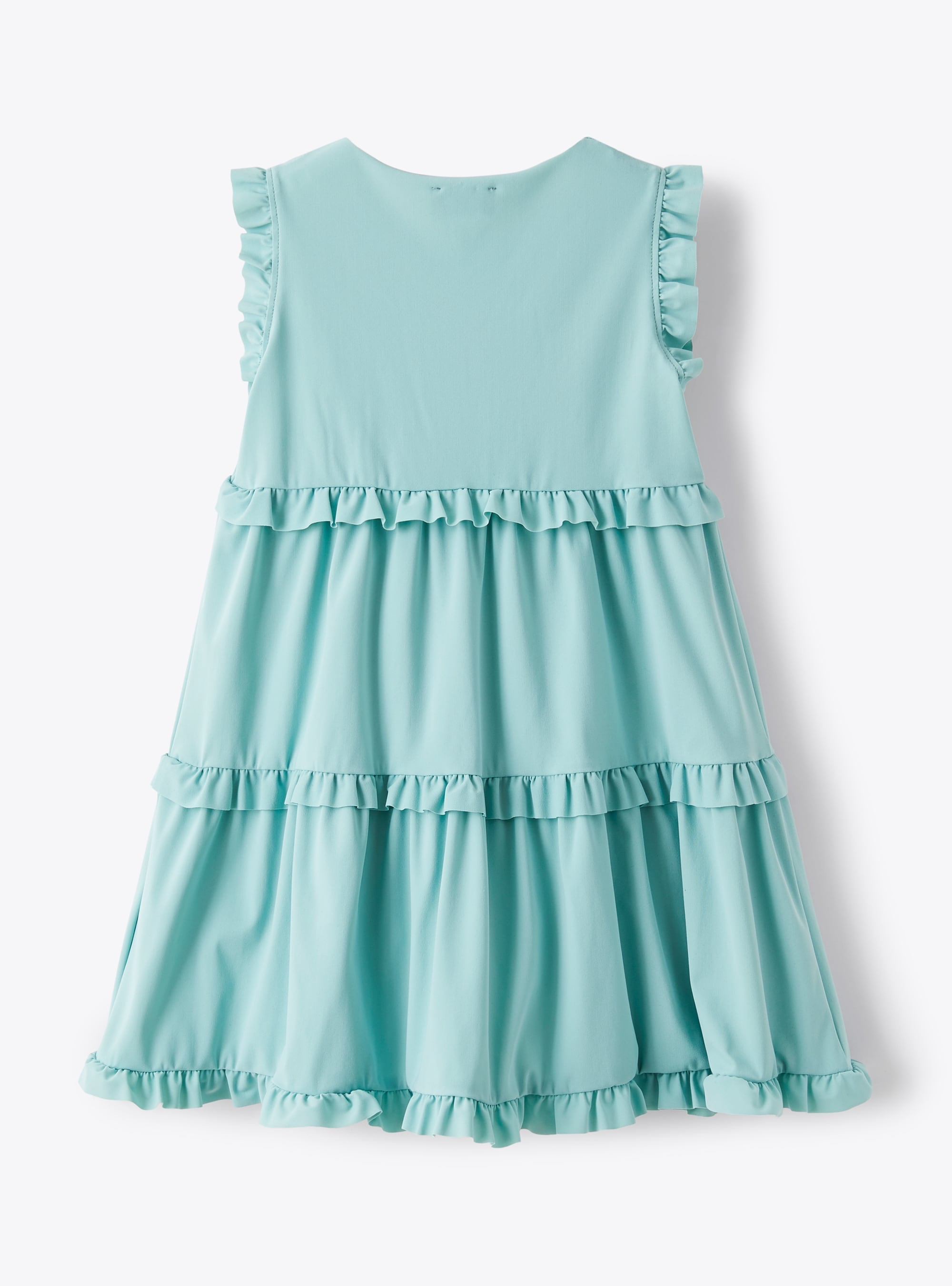 Fabric dress - Aqua Green