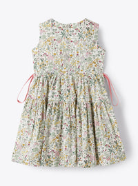 Vestito smanicato in cotone Liberty Fabrics