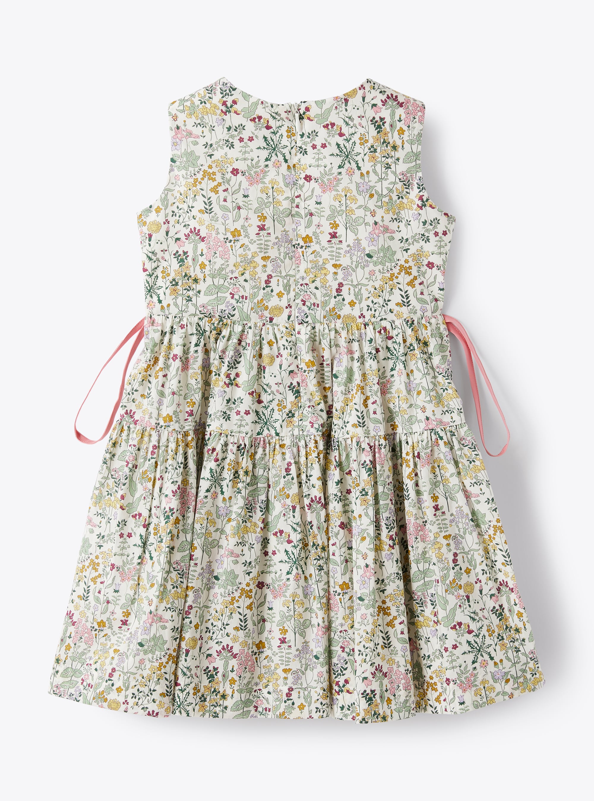 Vestito smanicato in cotone Liberty Fabrics