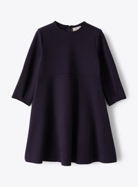 Vestito con foulard rimovibile