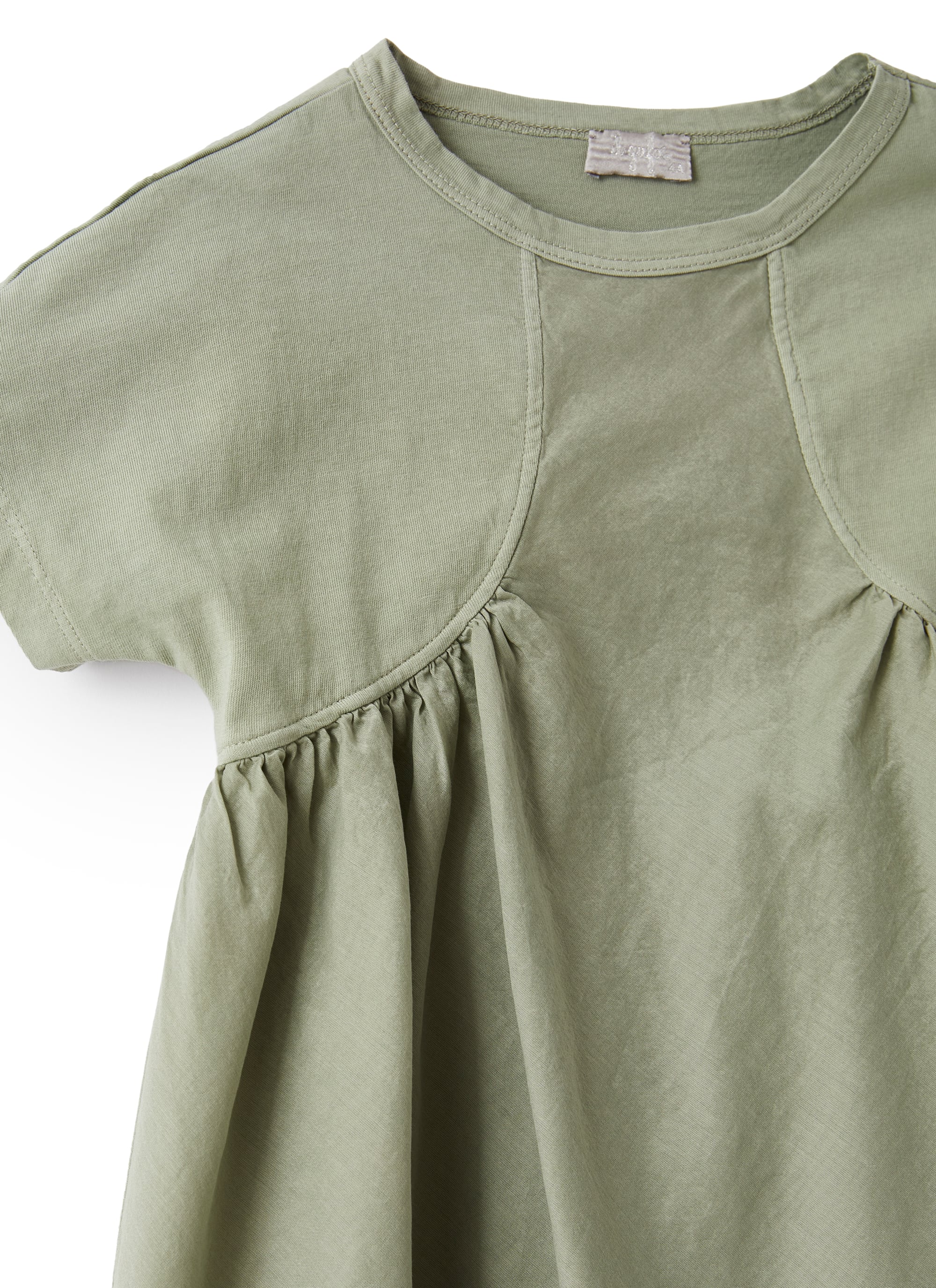 Vestito in jersey di cotone organico
