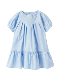 Vestito in raso stretch di cotone