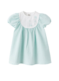 Vestito da neonata in goffratino