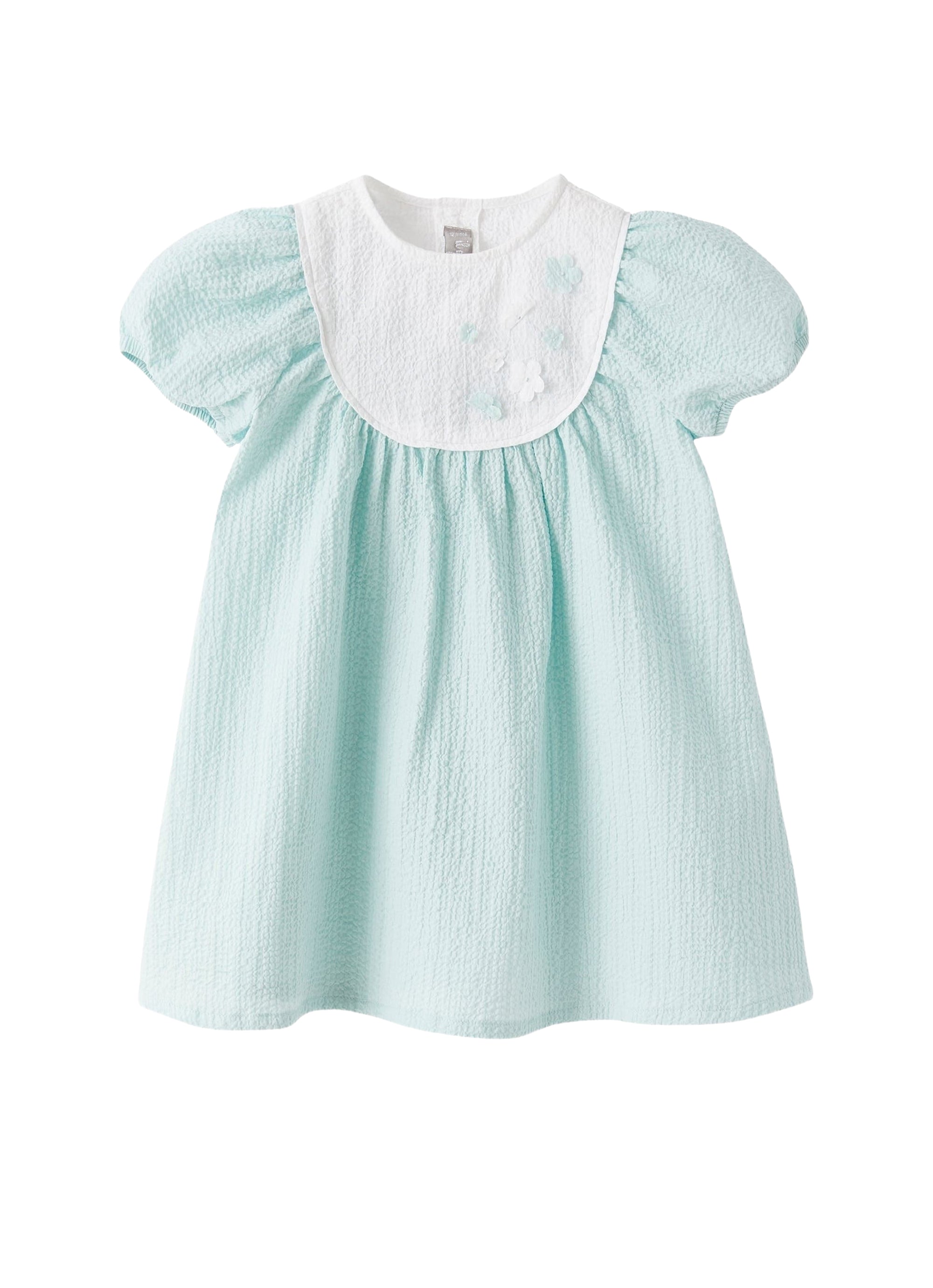 Vestito da neonata in goffratino