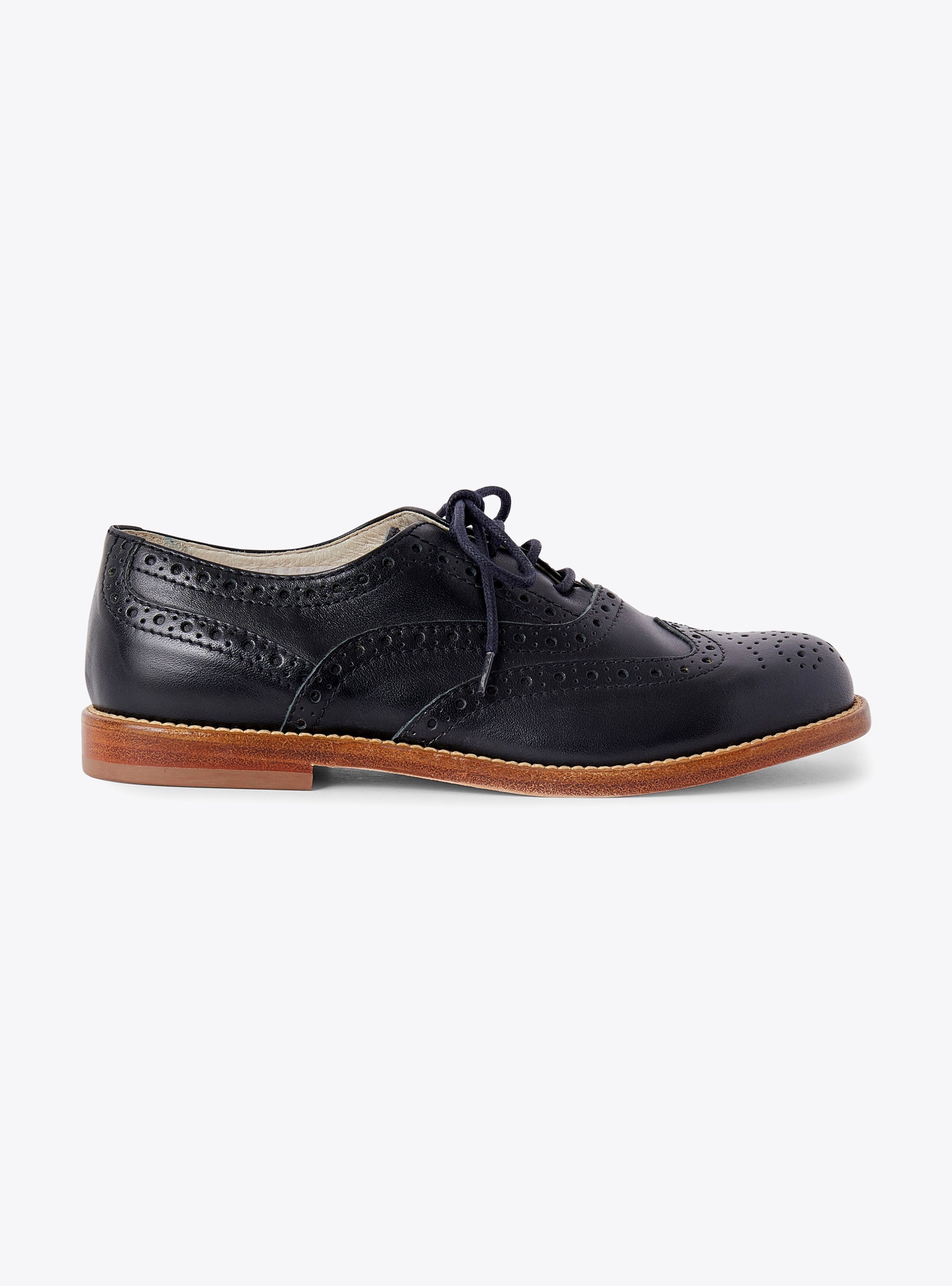 Derbies à lacets en cuir - Blue