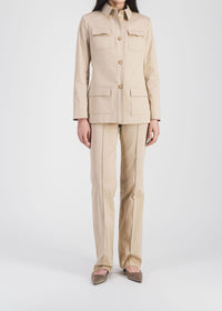 Safari-style jacket - Beige