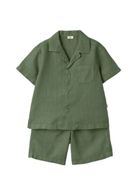 Two-piece linen set