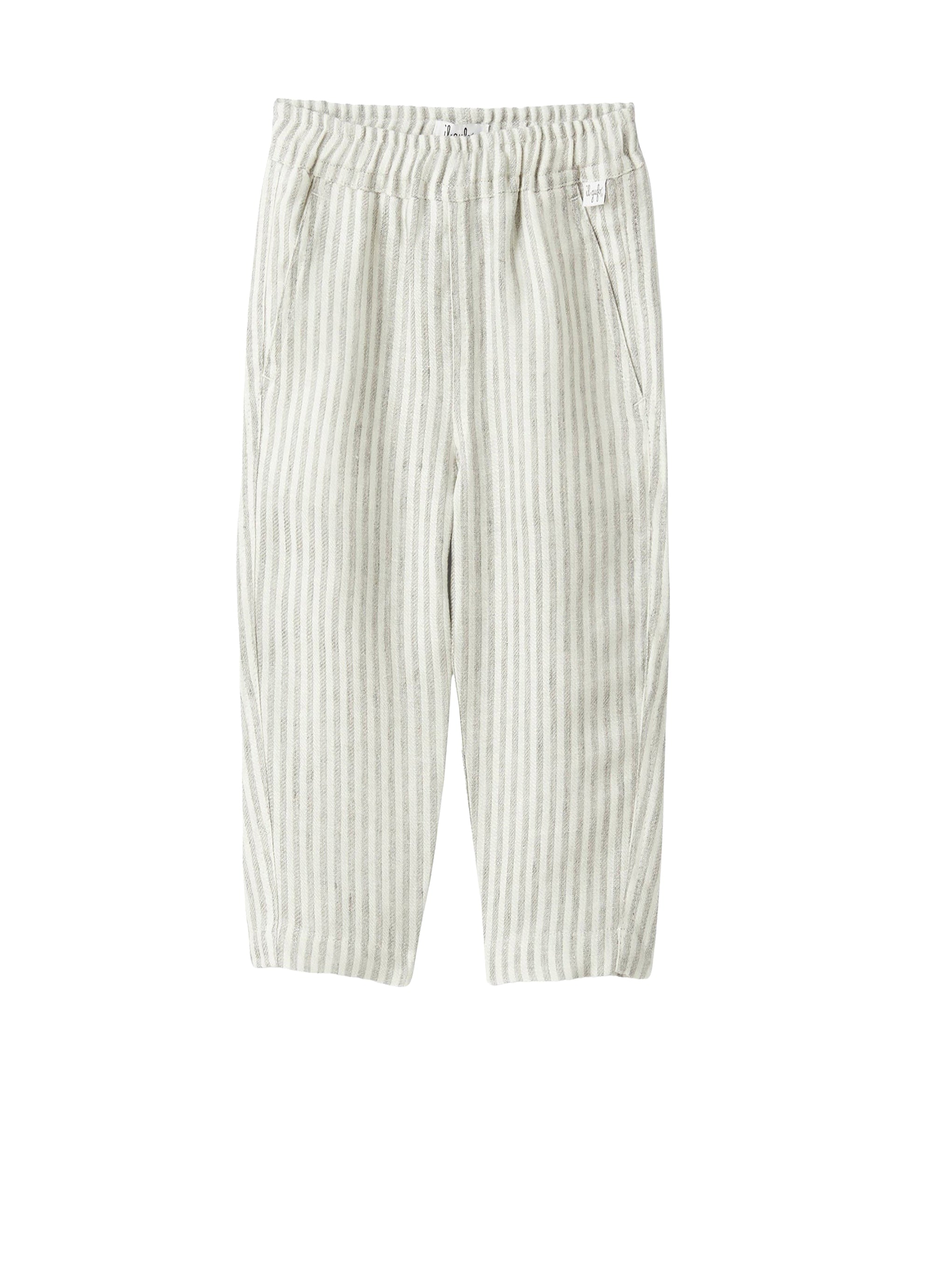 Linen carrot pants