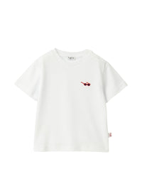 Jersey t-shirt with embroidery