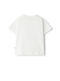 Jersey t-shirt with embroidery