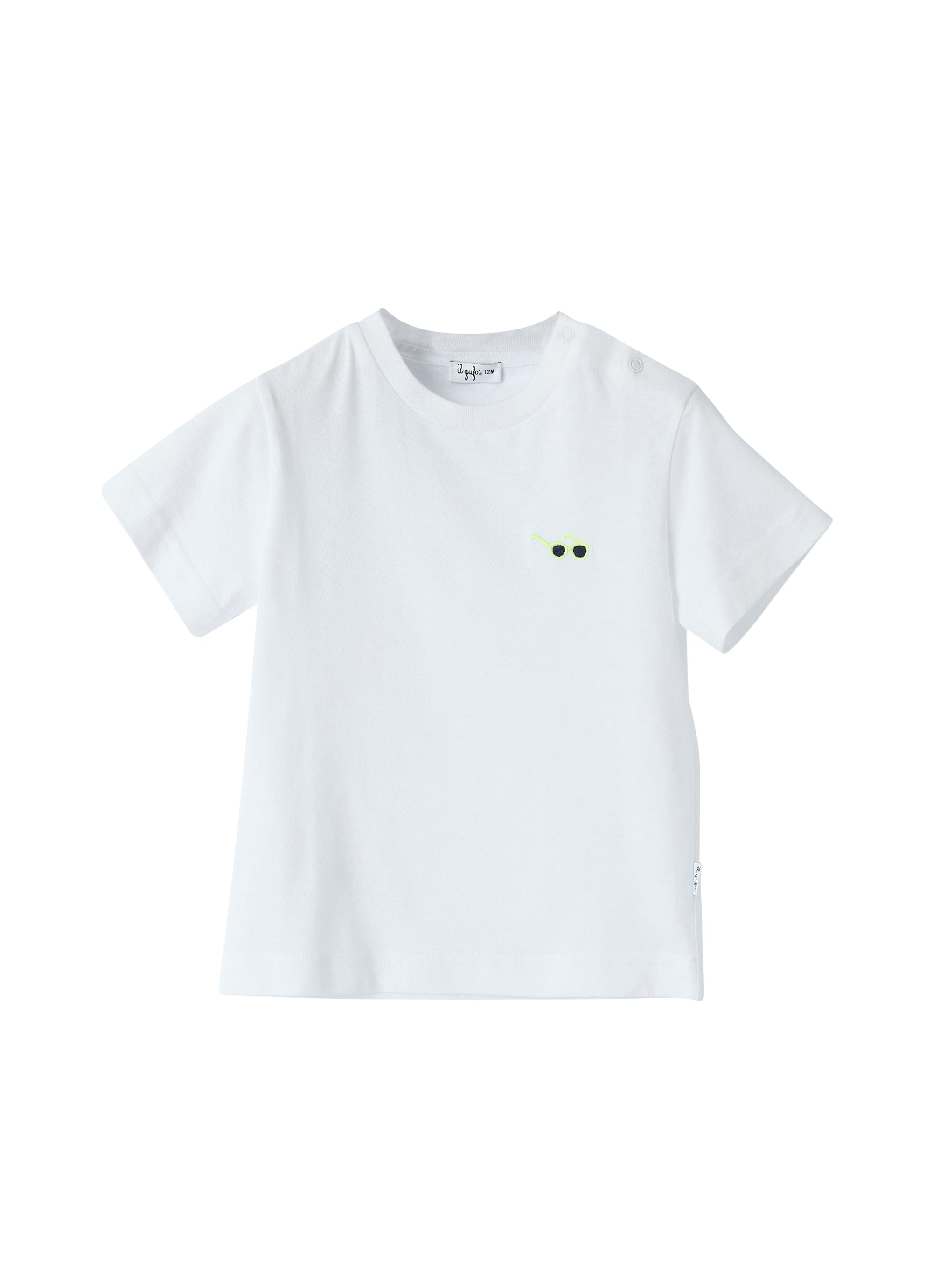 Jersey t-shirt with embroidery